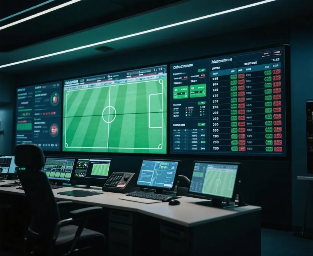 赛事直播与数据追踪示意图