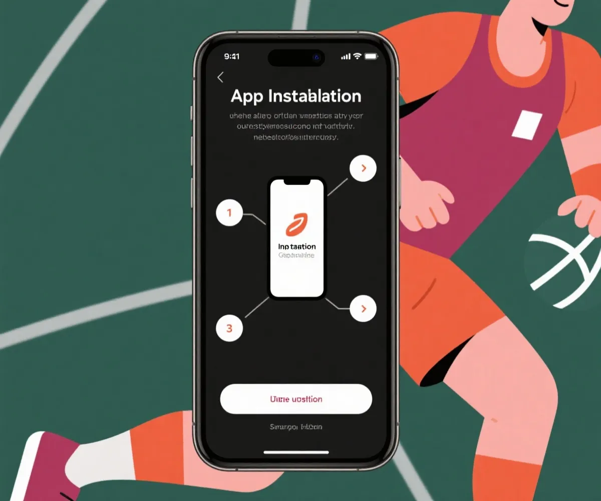 App下载与安装帮助示意图