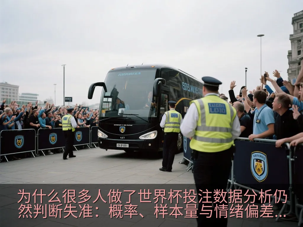足球场与数据面板并置,体现理性分析与比赛不确定性